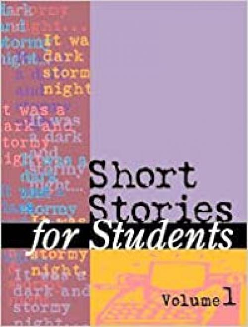  Short Stories for Students: Presenting Analysis, Context, and Criticism on Commonly Studied Short Stories (Volume 8) (Short Stories for Students) 