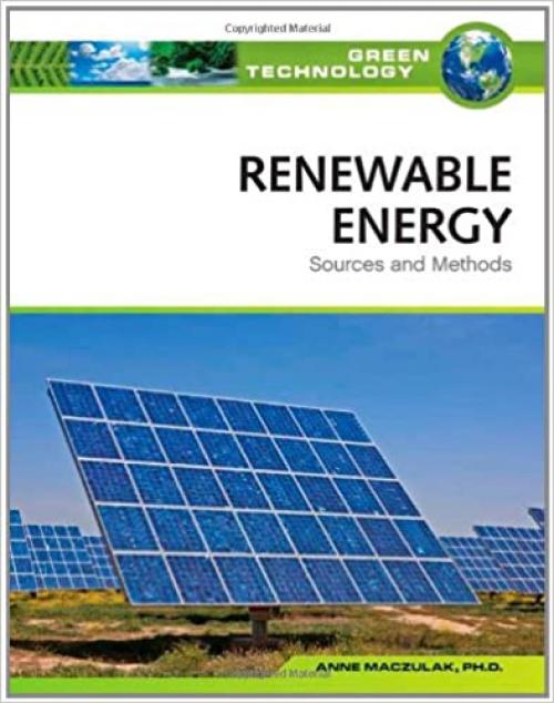  Renewable Energy: Sources and Methods (Green Technology) 