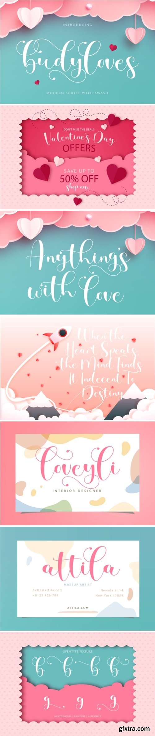 Budyloves Font