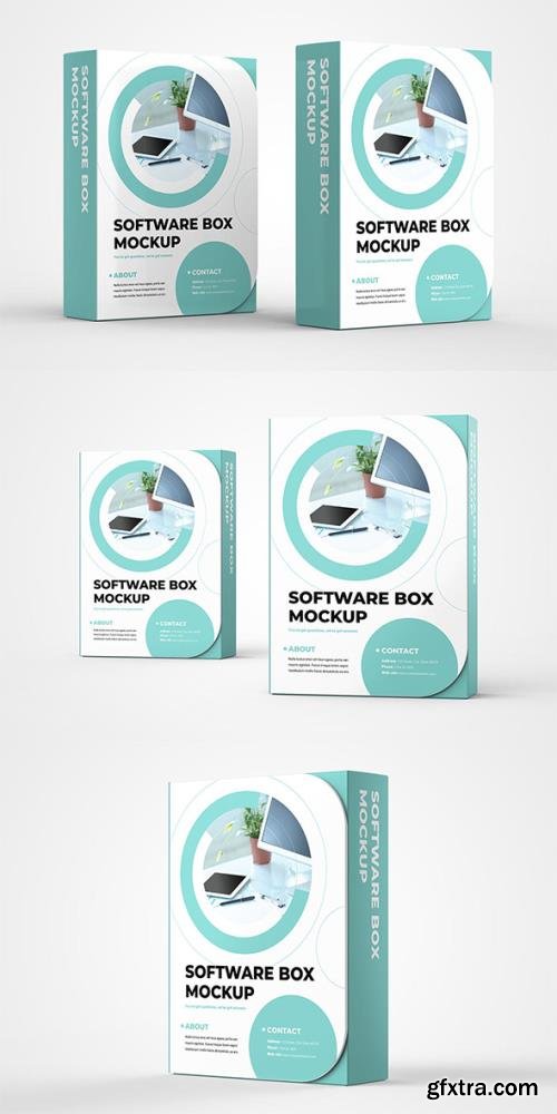 Software Box Mockup Software Box Mockup
