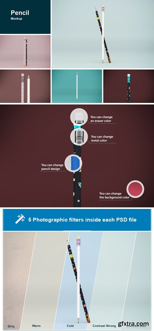 Pencil Mockup