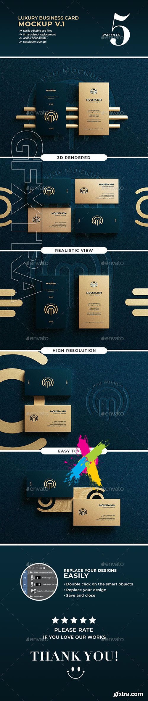 GraphicRiver - Luxury business card mockup v.1 30089626