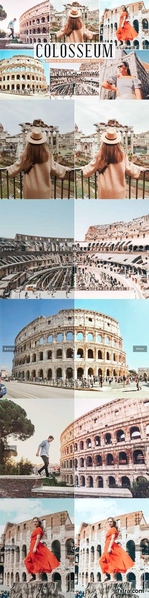 Colosseum Mobile & Desktop Lightroom Presets