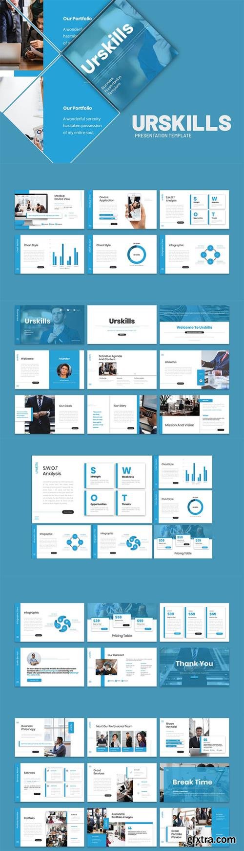 Urskills - Business Presentation Keynote Template