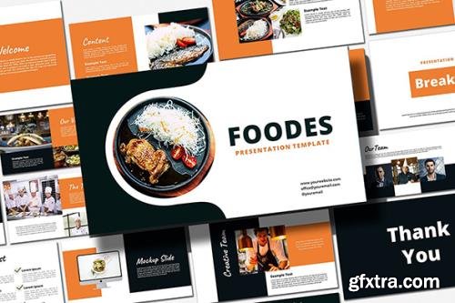 Foodes - Powerpoint, Keynote and Google Slides Template