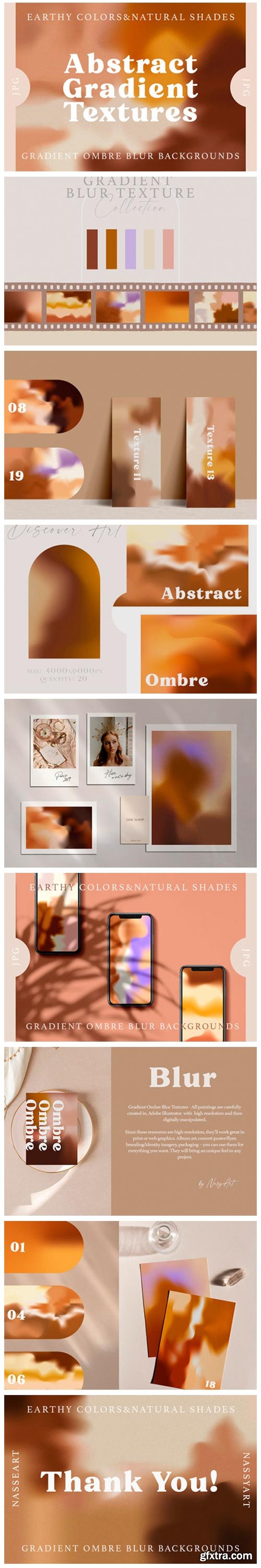 Gradient Ombre Blur Textures 8036667