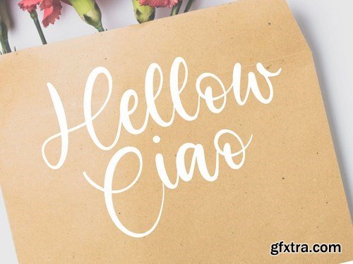 Bright Violet Script Font