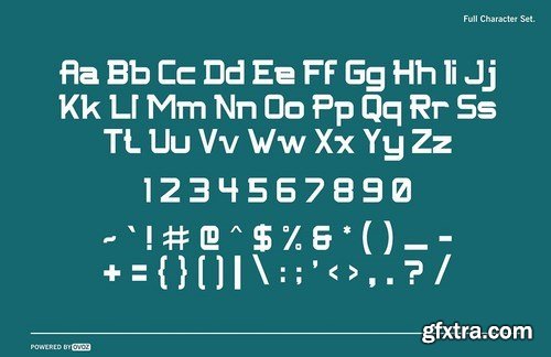 NFC FISSURE DISPLAY FONT