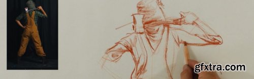  Line Weight & Line Quality in Costumed Figure Sketches with Charles Hu 