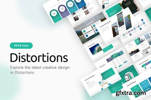 Distortions Multipurpose Powerpoint Template Distortions Multipurpose Powerpoint Template