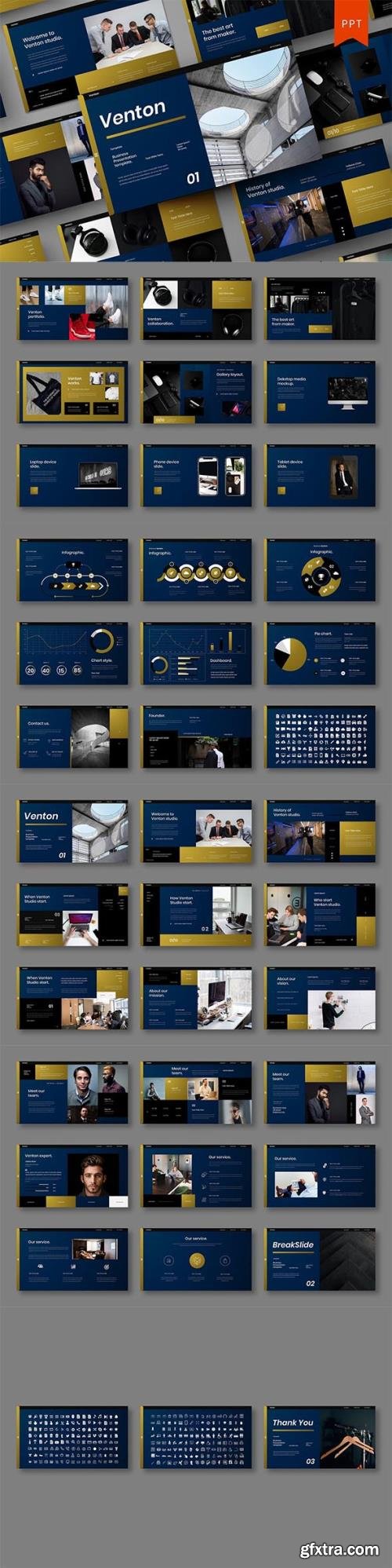 Venton – Business PowerPoint Template