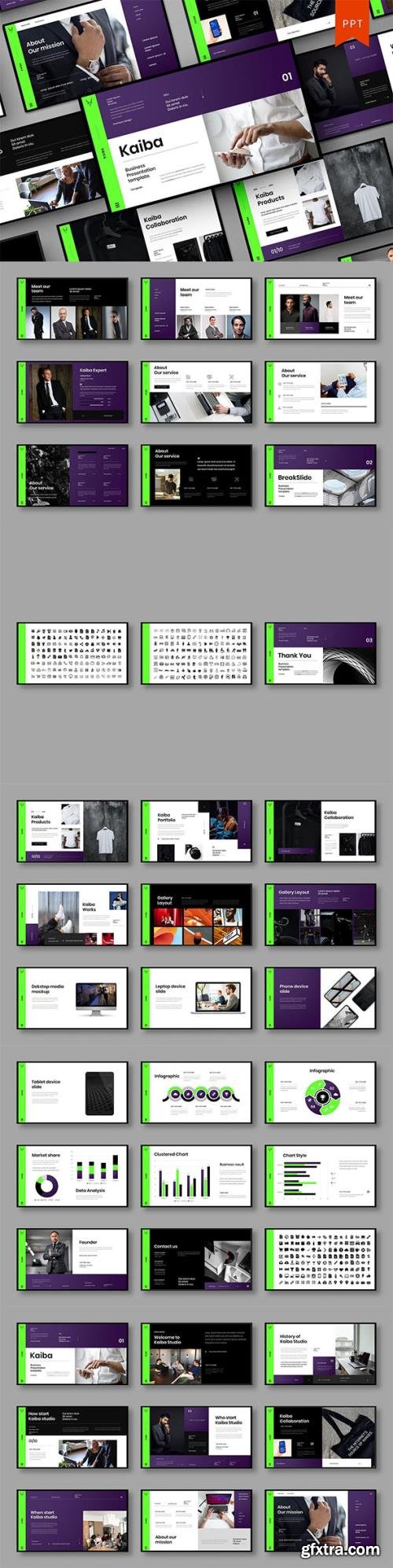 Kaiba – Business PowerPoint Template