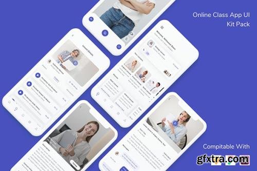 Online Class App UI Kit Pack Online Class App UI Kit Pack