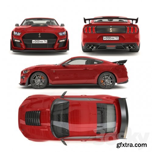 Ford Mustang Shelby GT500 2020 with HQ Interior