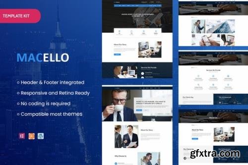 ThemeForest - Macello v1.0.0 - Business Consulting & Accounting Elementor Template Kit - 30263584