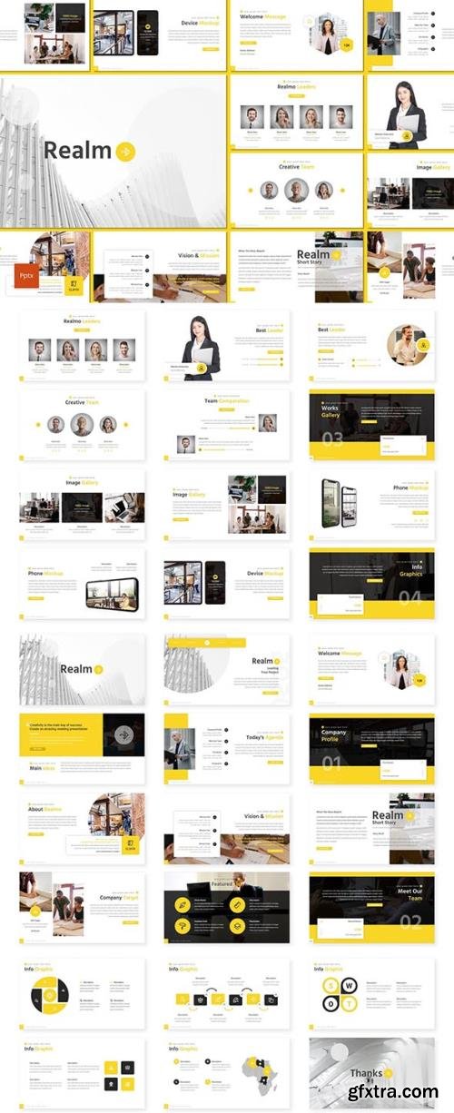 Realmo - Business Powerpoint, Keynote and Google Slides Template