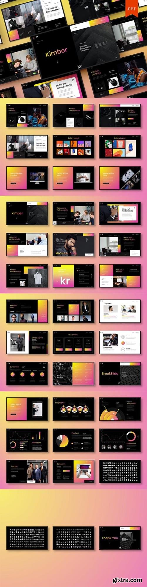 Kimber – Business PowerPoint Template