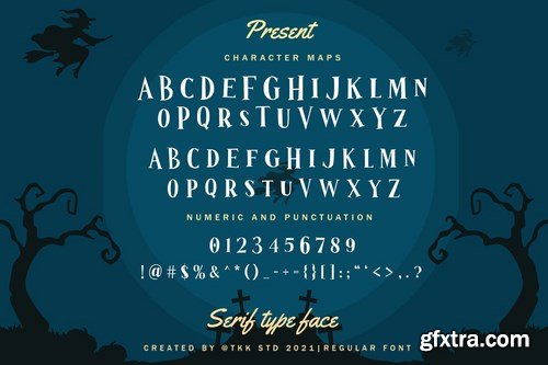 Wizardry Night - Mystery Movie Font