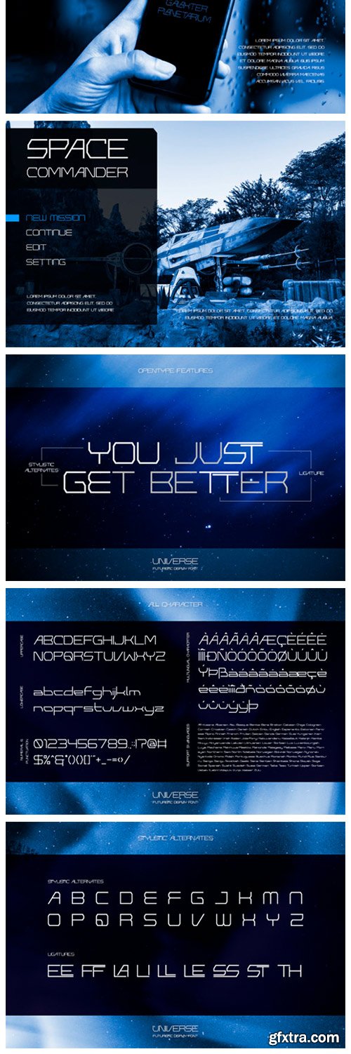 Universe Font Universe Font