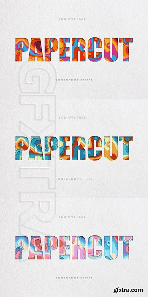 CreativeMarket - Papercut Text Effect 5857189