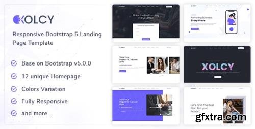 ThemeForest - Xolcy v1.0 - Bootstrap5 Creative Landing Page Template - 30297700
