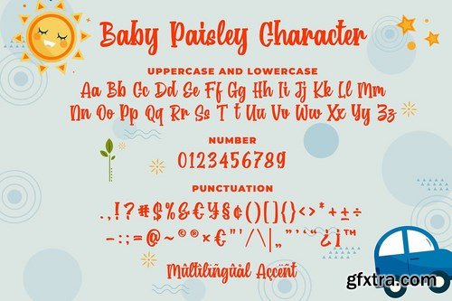 Baby Paisley a Playful Font Baby Paisley a Playful Font