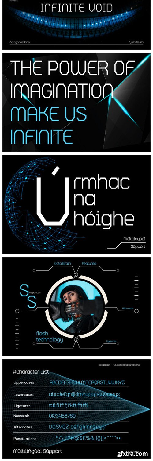 Octa Brain Font Octa Brain Font