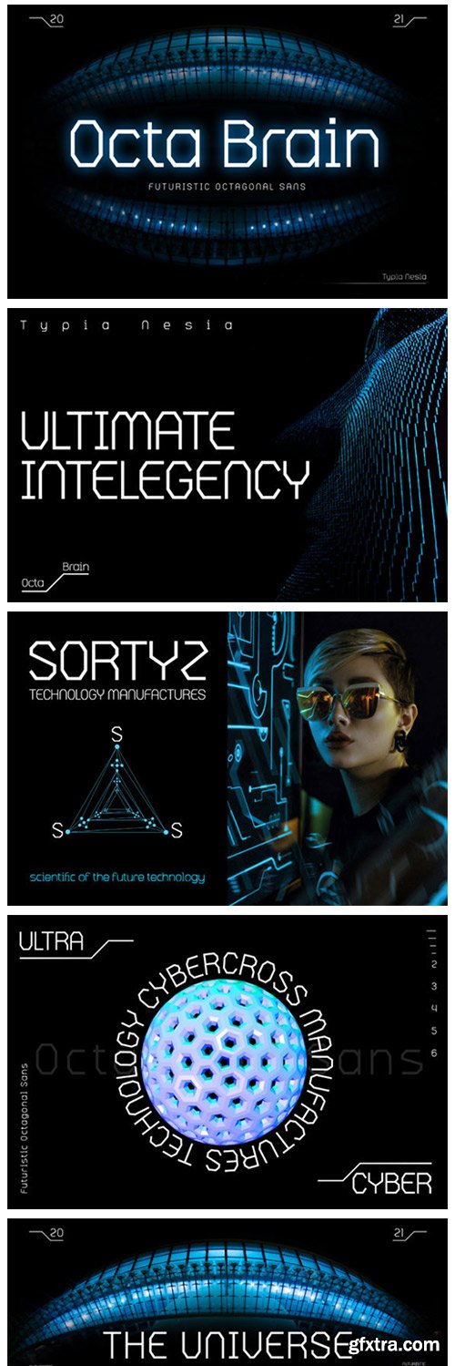 Octa Brain Font Octa Brain Font