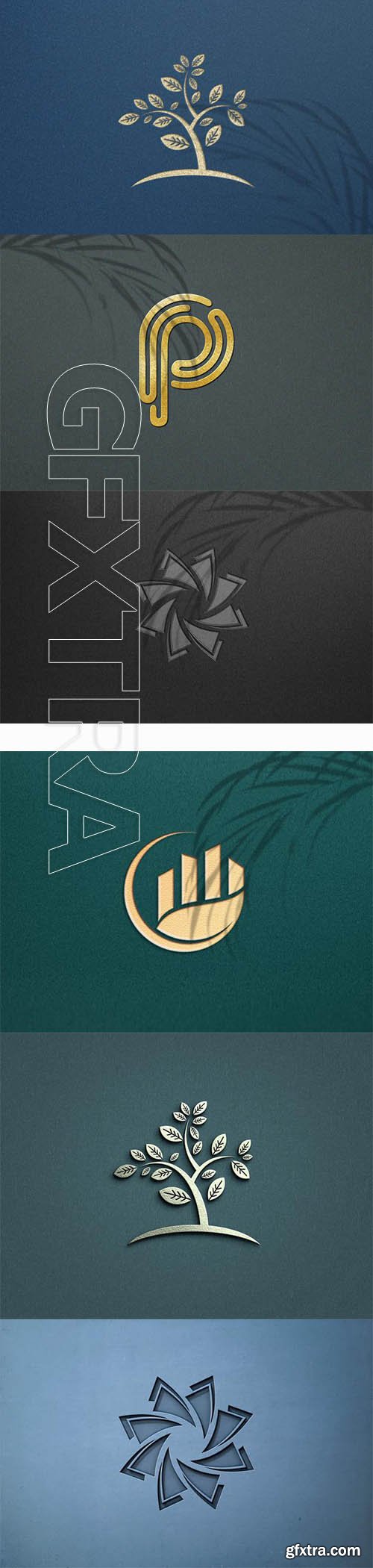Luxury logo mockup
