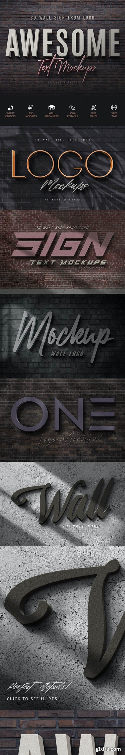 GraphicRiver - 3D Wall Logo Creator 30352685 GraphicRiver - 3D Wall Logo Creator 30352685