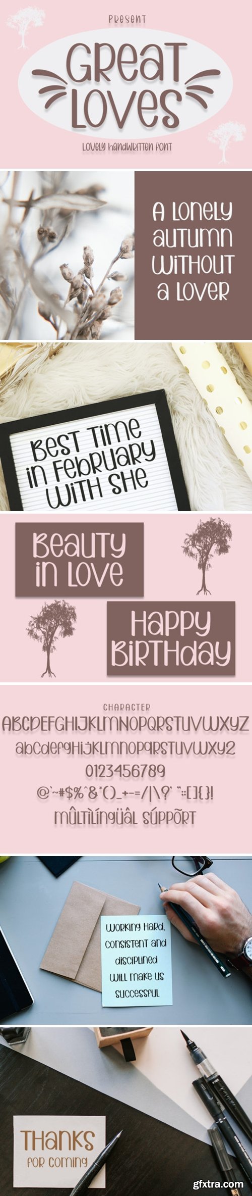 Great Loves Font