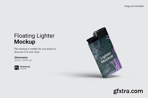 Floating Lighter Mockup