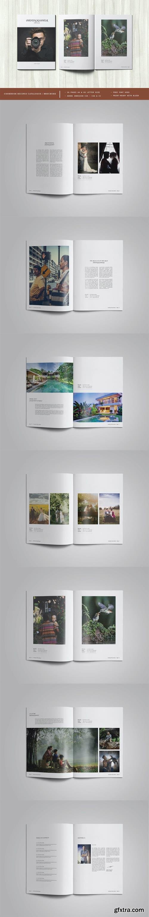 Photography Portfolio or Photo Album Template Photography Portfolio or Photo Album Template