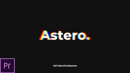 Videohive - Astero - Dynamic Typo Opener