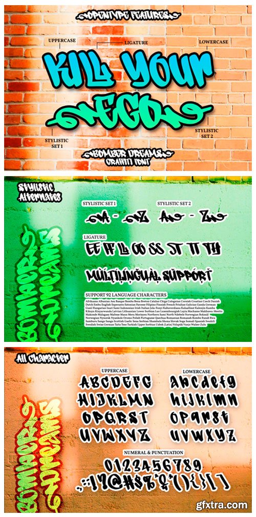 Bomber Dreams Font