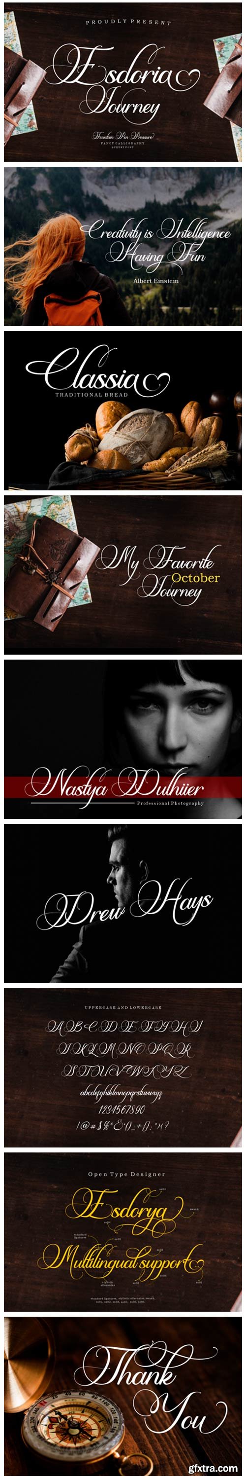 Esdoria Journey Font