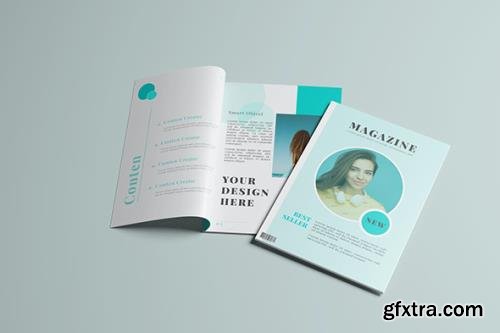 Realistic Magazine Mockup Realistic Magazine Mockup