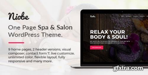 ThemeForest - Niobe v1.1.8 - Spa & Salon WordPress Theme - 20115002