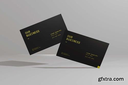 Business Card Mockup 2 Views Business Card Mockup 2 Views