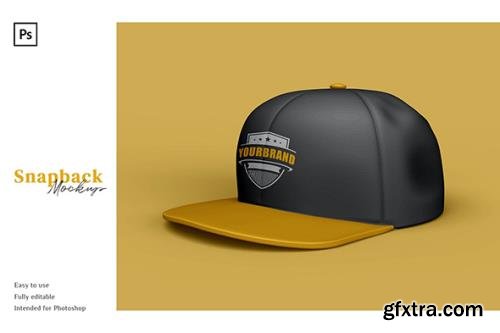 Snapback Mockup 2 Views Snapback Mockup 2 Views