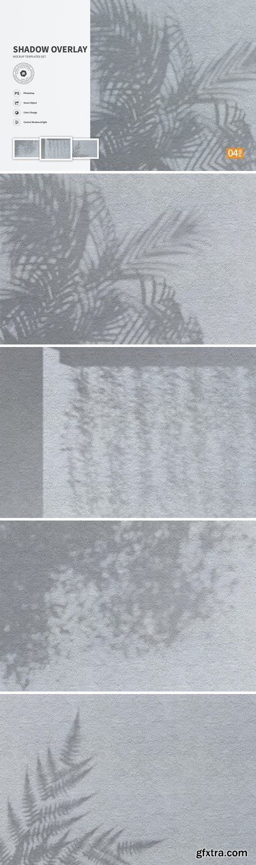 Shadow Overlay vol.04 - Mockup Template VR