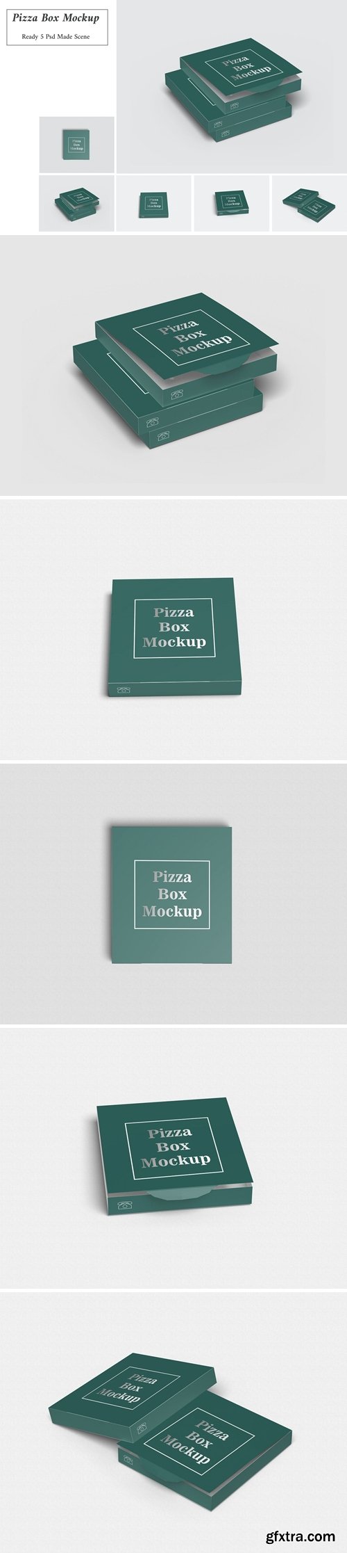 Pizza Box Mockups