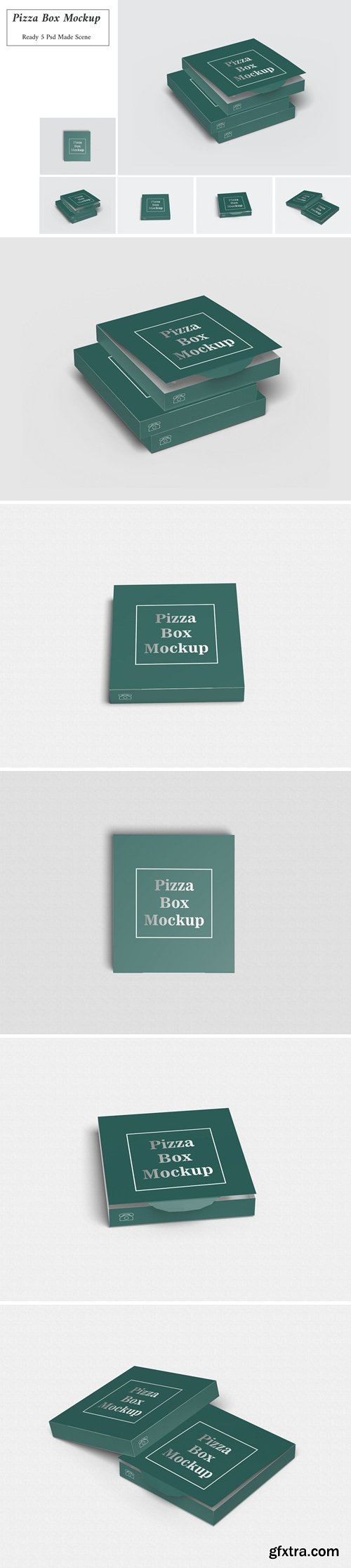 Pizza Box Mockups