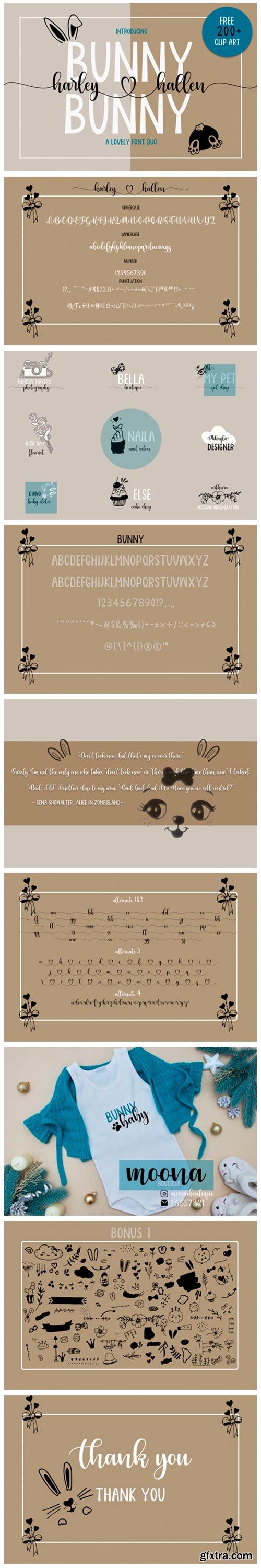 Bunny Harleyhellen Font