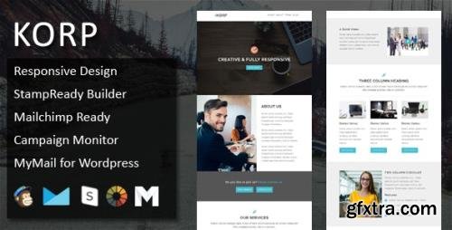 ThemeForest - KORP v1.0 - Multipurpose Responsive Email Template with Online StampReady & Mailchimp Builders (Update: 9 October 18) - 18059953 ThemeForest - KORP v1.0 - Multipurpose Responsive Email Template with Online StampReady & Mailchimp Builders (Update: 9 October 18) - 18059953