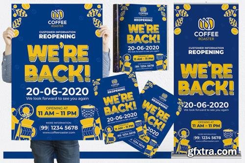 Coffee Shop #02 Print Templates Pack