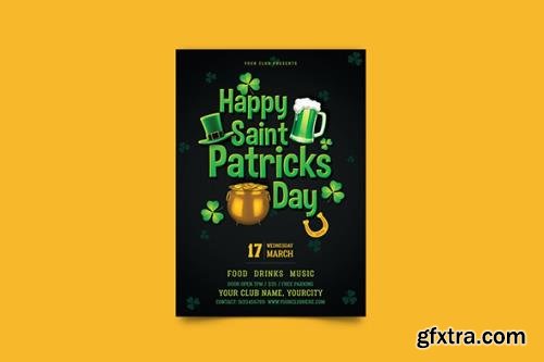 St. Patrick's Day flyer St. Patrick's Day flyer