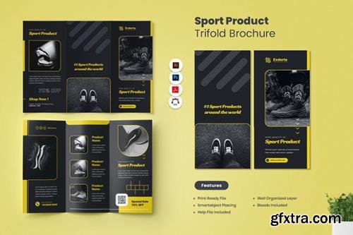 Sport Product Sale Trifold Brochure Sport Product Sale Trifold Brochure