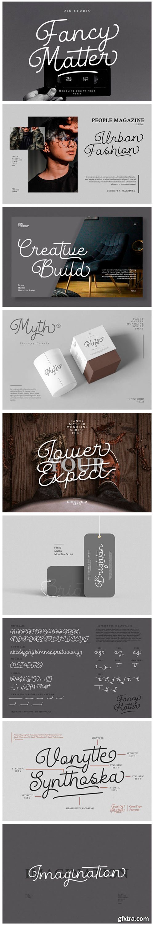 Fancy Matter Font