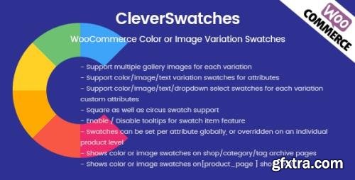 CodeCanyon - CleverSwatches v2.2.3 - WooCommerce Color or Image Variation Swatches - 20594889 CodeCanyon - CleverSwatches v2.2.3 - WooCommerce Color or Image Variation Swatches - 20594889
